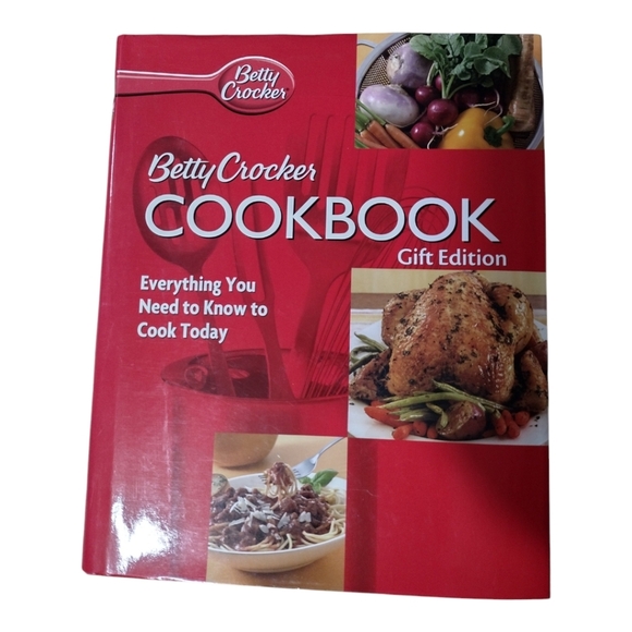Betty Crocker Cookbook Gift‎ Edition Everything You Need To Know To Cook Today - Picture 1 of 12